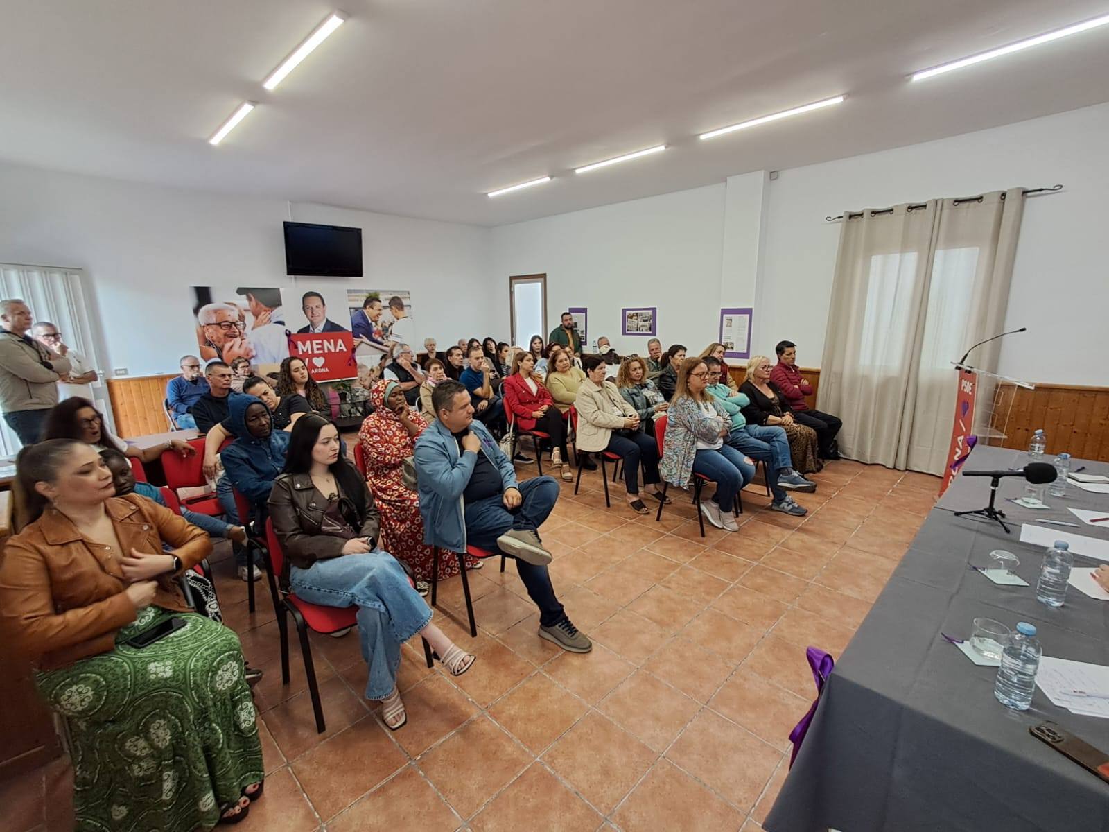 Arona alza la voz por la igualdad frente a la amenaza de la extrema derecha